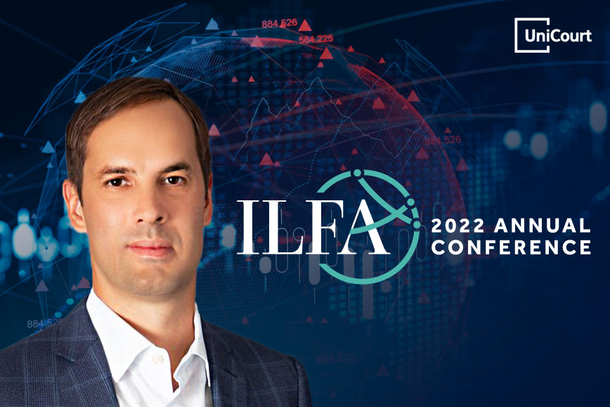 UniCourt CEO Josh Blandi Speaks at the International Legal Finance Association 2022 Annual Conference